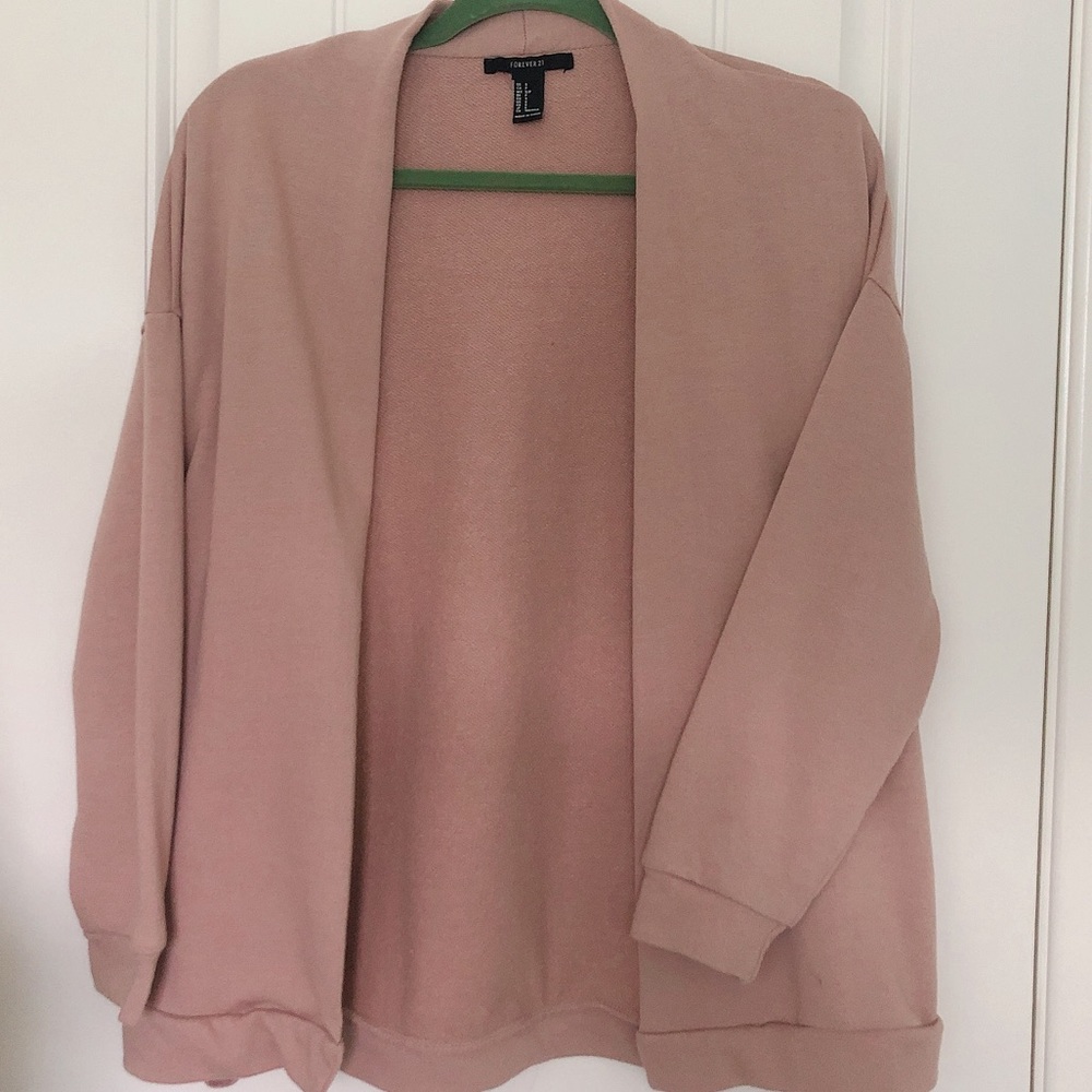 F21 Tan Cardigan